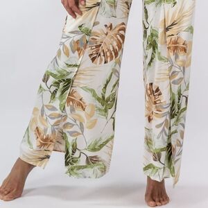 Pineapple - Camilla Flowy Mock Wrap Pants Women's Size Small Designed In Hawaii